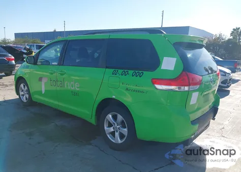 2014 Toyota Sienna Le V6 8 Passenger from USA, damaged, VIN 5TDKK3DCXES475099